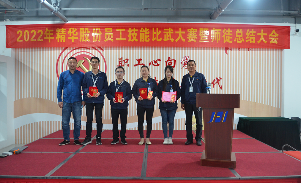 公司舉行技能比武大賽暨師帶徒總結大會(圖2) 公司舉行技能比武大賽暨師帶徒總結大會(圖2)