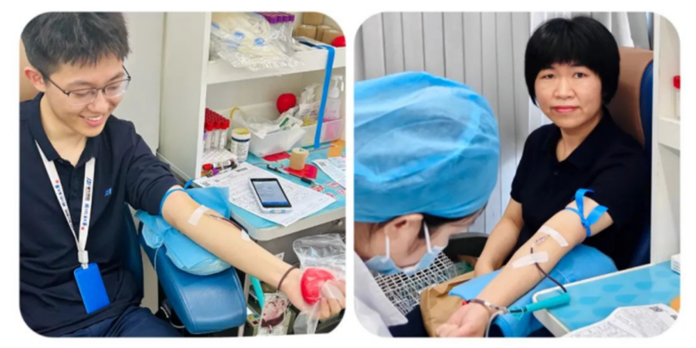 精華股份黨支部組織開展“不忘初心跟黨走 無償獻血慶七一(yī)”主題黨日活動(圖4) 精華股份黨支部組織開展“不忘初心跟黨走 無償獻血慶七一(yī)”主題黨日活動(圖4)